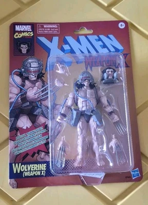 Marvel Legends X-Men Tarjeta Retro Wolverine Weapon X Exclusiva Nueva Hasbro Foto 1 de 4