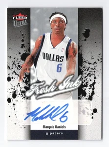 2006-07 Fleer Ultra Basketball Fresh Ink MARQUIS DANIELS Auto #FI-MD Mavericks - Picture 1 of 3