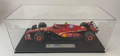 BBR Ferrari SF-24 #55 Carlos Sainz Jr Monaco GP 2024 1/18 BBR241855CDIE - Immagine 1 di 4