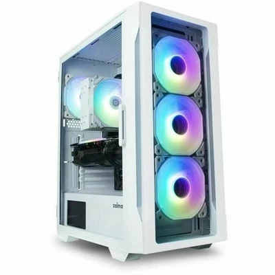 ATX Semi-Tower Gehäuse Zalman I3 NEO TG WHITE Weiß - Bild 1 von 4