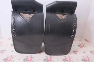 Harley Davidson Touring Road King V-Logo Left Right Saddlebag Guard Bags 1993-24 - Picture 1 of 12