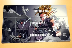 Nr.646# Dragon Ball Super Fusion World Custom Playmat Gohan DBS Matte mit Layout - Bild 1 von 2