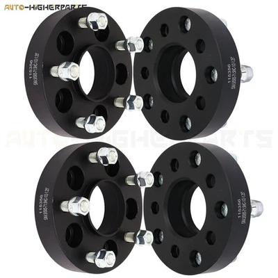 Adaptador espaciadores de rueda para Jeep Wrangler 1987-2006 4x1,25" 5x4,5 a 5x5 Foto 1 de 4
