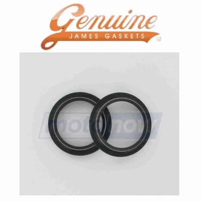 James Gasket Fork Dust Seals for 2010-2014 Harley Davidson FLSTFB Fat Boy Lo jc Foto 1 de 4