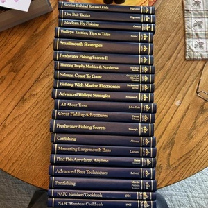 Lot of 20 NAFC Books North American Fishing Club  Angler's Library HC - Picture 1 of 24