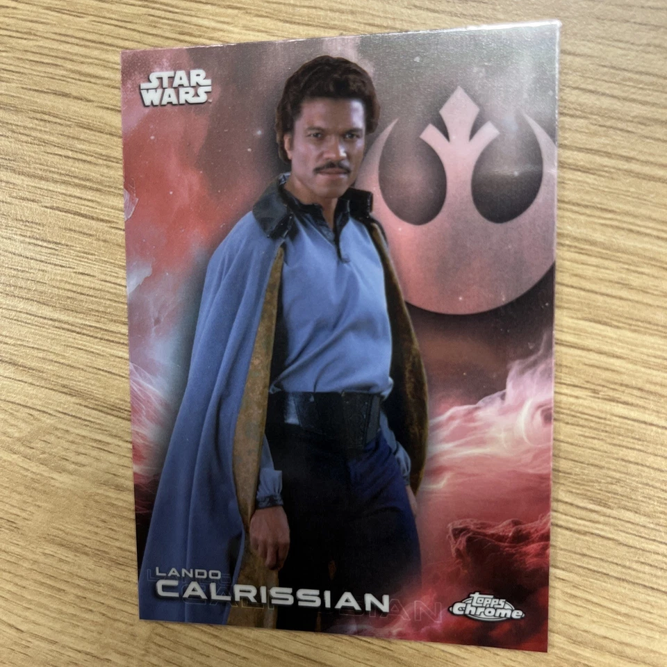2025 Topps Star Wars Chrome - Base Card # 79  (Lando Calrissian) - Image 1 of 1