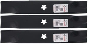 Rotary® 12123 3 Mower Blades for Dixon® Husqvarna® Yazoo® 48" Deck - Picture 1 of 6