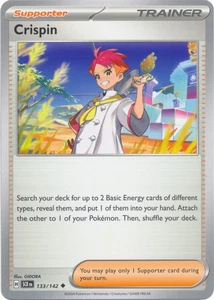 Crispin 133/142 Stellar Crown Pokemon TCG Uncommon - Picture 1 of 1