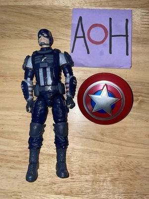 Marvel Legends Gamerverse Avengers Captain America Figure Loose Complete - Image 1 of 2