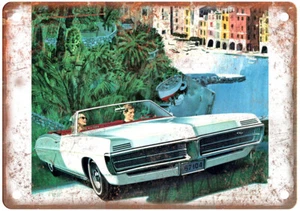 Vintage 1967 Pontiac Auto Ad Reproduction Metal Sign A12312 - Picture 1 of 2