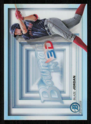 2022 Bowman Chrome Bowman in 3D #B3D7 Blaze Jordan - Image 1 of 2