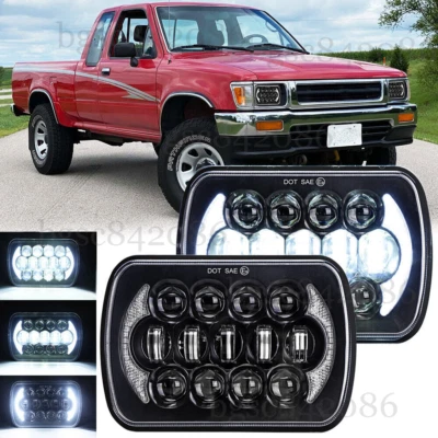2x Faros LED DRL para Toyota Tacoma 84-91/para camioneta/para 4Runner DOT 5x7"" Foto 1 de 4