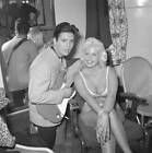 Cliff Richard And Jayne Mansfield Posed 1959 Old Music Photo