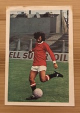 George Best FKS 1972/73 Sticker Card Wonderful World of Soccer Stars #182 Rare