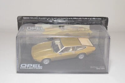 A37 1:43 ALTAYA IXO OPEL CAR COLLECTION ALTO GIALLO METALLIZZATO NUOVO CON SC... - Immagine 1 di 4