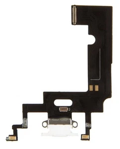 OEM RICAMBIO COMPATIBILE PER APPLE IPHONE XR WHITE FLAT CONNETTORE DI RICARICA - Foto 1 di 2