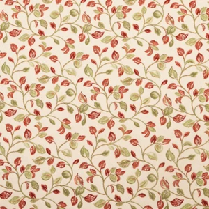2 Metres iLiv Clarice Cherry Embroidered Fabric Curtain Upholstery Cushion - Picture 1 of 11