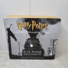 Harry Potter and the Philosopher's Stone Read By Stephen Fry Audiobook 7 CDs