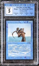 Old Man of the Sea Arabian Nights 1993 CGC 5 MTG