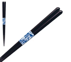 Wakasa nuri Japanese Lacquered Chopstick Japan Indigo Blue L Komachi - Picture 1 of 4