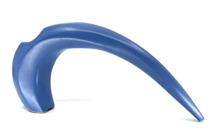 Vintage JAPANISCHE Abstrakte IKEBANA Vase KURVE Skulptur POSTMODERN Keramik MCM - Bild 1 von 10