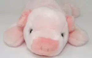 TY Beanie Buddies Squealer the Pink Pig 14" Stuffed Animal Plush - Picture 1 of 13