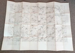 WW1 British Officer's Personal Map of The Arras Sector of The Western Front 1917 - Picture 1 of 16