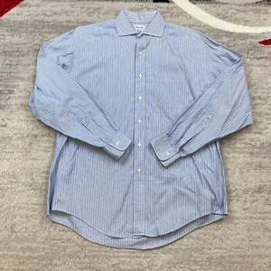 Vintage Brooks Brothers Makers Knopfleiste Shirt 16 - 5 blau Oxford Kleid im Freien - Bild 1 von 7