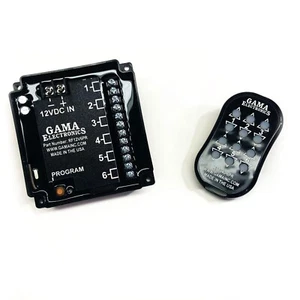 Sistema de control remoto inverso de polaridad de motor GAMA Electronics 12V 6 - RF12V6PR - Imagen 1 de 2
