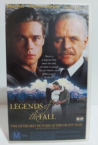 LEGENDS OF THE FALL BRAD PITT ACTION ADVENTURE DRAMA MOVIE VHS PAL LIKE NEW - Picture 1 of 4