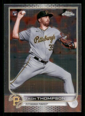 2022 Topps Chrome #30 Zach Thompson RC - Image 1 of 2