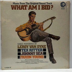 Leroy Van Dyke-What Am I Bid? OST-MGM 4506-MONO SEALED - Picture 1 of 2