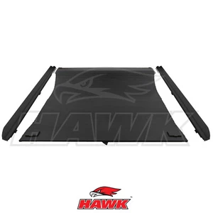 HAWK DUAL LOCKING RETRACTABLE BED HARD TONNEAU COVER FOR VW AMAROK MK1 10-20 - Afbeelding 1 van 9
