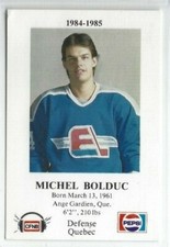 1984-85 Fredericton Express (AHL) Michel Bolduc