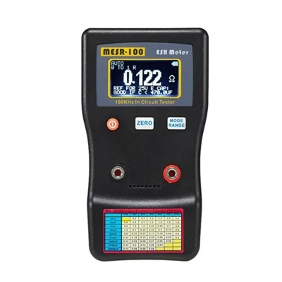 Smart Digital Display Range Tester Electrolytic Capacitance ESR Resistance Meter - Image 1 of 4