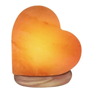 Himalayan Glow 944AC USB Heart Salt Lamp, Multicolor Night light, Best Home - Picture 1 of 9