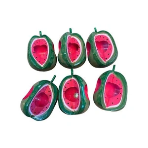 De colección - Servilleteros de madera para sandía hechos a mano - Juego de 6 - Imagen 1 de 4