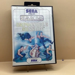 Impossibile Mission Mega Cartridge Master System Sega Pal - Picture 1 of 3