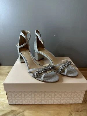 NUEVO Zapatos de Noche Badgley Mischka Lara Talla 9 Foto 1 de 4