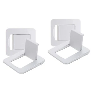 Set of 2 Laptop Stand Invisible Holder Computer Feet Riser Cooling - Afbeelding 1 van 12