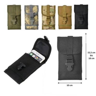 Molle Handytasche Outdoor Handy Molle Smartphone Tasche Pouch Army Gürteltasche - Bild 1 von 4