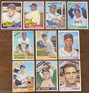 (10) 1960er TOPPS BASEBALL HOF/STAR KARTEN KILLEBREW MORGAN STARGELL BESCHREIBUNG LESEN - Bild 1 von 22
