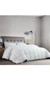 HOMBYS Feder- und Daunendecke, Palastdecke 120 x 98, weiß E... - Bild 1 von 5