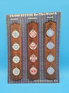 1980 Kreuzstich im Monat Januar Februar März Shirley Snow Love Ostern - Bild 1 von 1