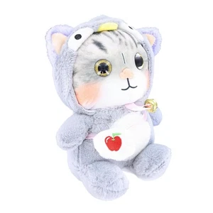 3D Lovely Cat 10 Inch Plush Collectible | Brown - Picture 1 of 2