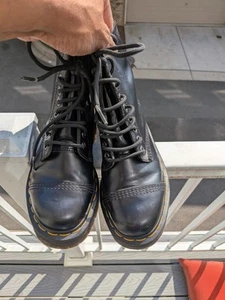 Dr. Martens Schnürstiefel Unisex Schwarz Gr. 5 L US Sinclair Plateau Boots - Bild 1 von 24