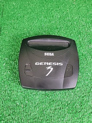 Sega Genesis 3 Video Game Console Black MK-1461 - Console Only - Image 1 of 4