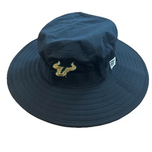 USF South Florida Bulls Buschhut Hut schwarz Safari Netz belüftet verstellbar The Game - Bild 1 von 5