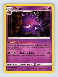 Gengar Sonne & Mond: Purpurrote Invasion Holo Rare 38/111 Pokemon Karten Near Mint LP - Bild 1 von 2