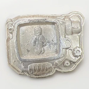 Custom Pour .999 Silver Bullion FALLOUT Pip-boy PIPBOY Bar 66.7g - Picture 1 of 8